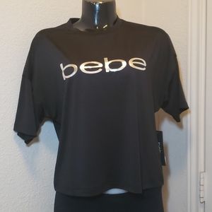 bebe Sport With Shoulder Mesh Blouse